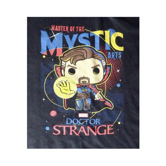 NEW Funko Pop Tees Doctor Strange Master of the Mystic Unisex Tee Small Marvel - Picture 2 of 5